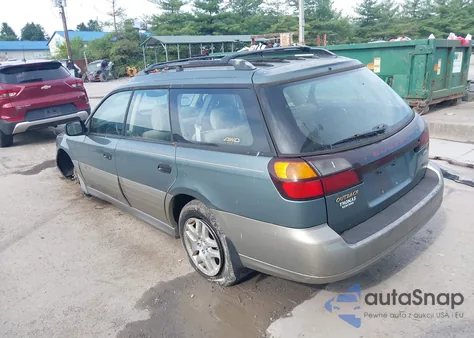 2002 Subaru Outback z USA, uszkodzony, nr VIN 4S3BH665227646139